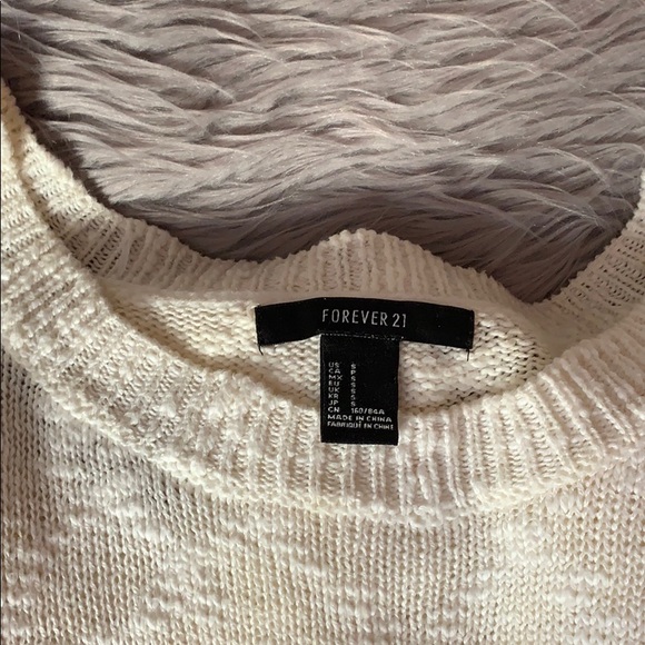 AMOUR Cream Sweatshirt - Picture 2 of 6